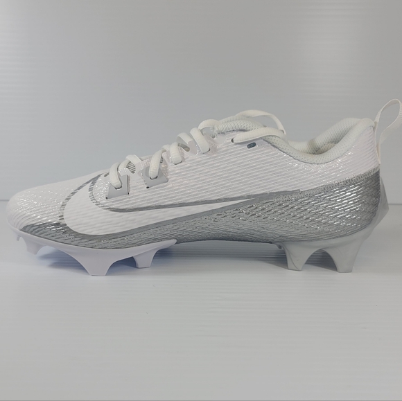 Men\'s Size Nike Vapor Edge Speed 360 2 White Silver Football Cleats DA5455-102 main image 7